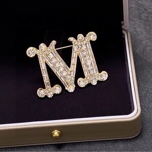 MaxMara Gold and Silver Brooch